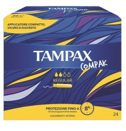 TAMPAX COMPAX REG 24PZ