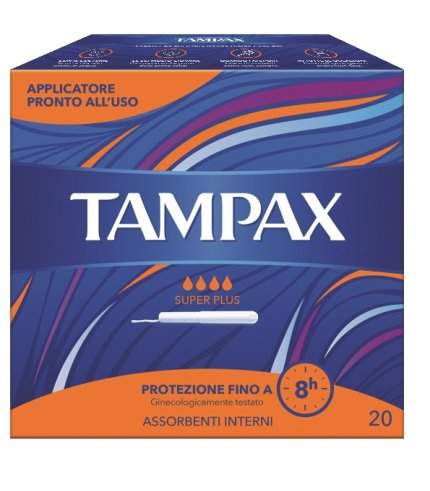 TAMPAX BLUE BOX SUPER PLUS 20 PEZZI