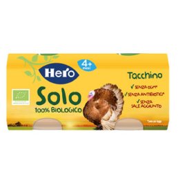 HERO SOLO OMOG TACCHINO 2X80G