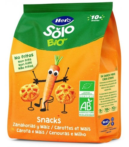 HERO SOLO SNACK CAROTA/MAIS40G