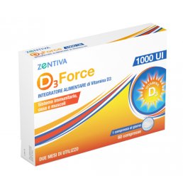 D3 FORCE ZENTIVA 1000UI 60 COMPRESSE