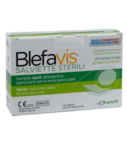 BLEFAVIS SALVIETTE STERILI18PZ