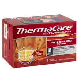 FASCIA AUTORISCALDANTE A CALORE TERAPEUTICO THERMACARE SCHIENA 4 PEZZI