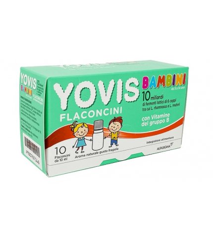 YOVIS BAMBINI FRAGOLA 10 FLACONCINI X 10 ML