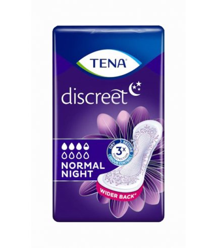 TENA DISCREET NORMAL NIGHT10PZ