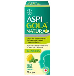 ASPI GOLA NATURA SPRAY MENTA LIMONE 20 ML