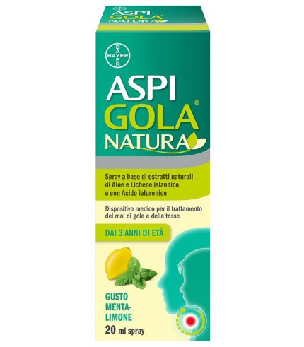 ASPI GOLA NATURA SPRAY MENTA LIMONE 20 ML