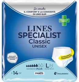 LINES CLAS PANTS PLUS L 14PZ