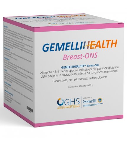 GEMELLIHEALTH BREAST ONS 40BS