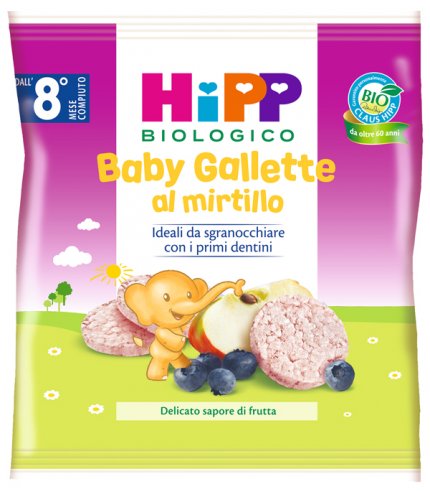 HIPP BIO BABY GALLETTE MIRT30G