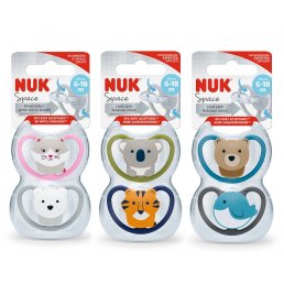 NUK SUCCHIETTO SPACE SIL 6-18M