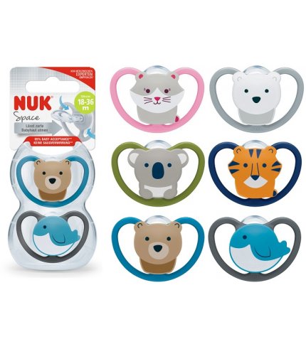 NUK SUCCHIETTO SPACE SIL18-36M