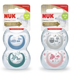 NUK SUCCH GENIUS COL SIL18-36M