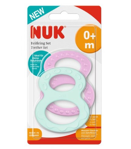 NUK ANELLI DENTIZIONE 2PZ