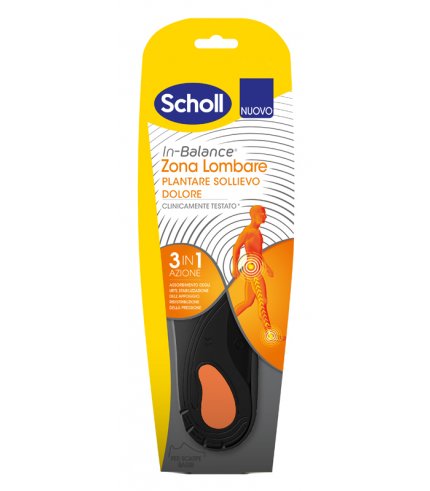 SCHOLL PLANTARE LOMBARE S 2 PEZZI