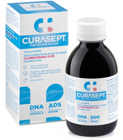 CURASEPT COLLUTORIO 0,05 ADS + DNA 200 ML