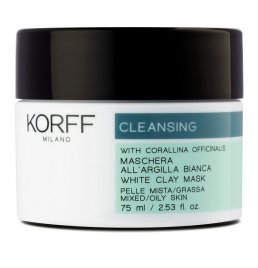 KORFF CLEANSING MASCHERA ARGILLA BIANCA 75 ML