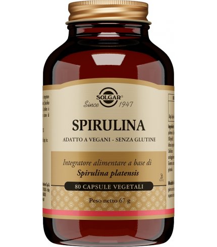 SPIRULINA 80CPS VEG