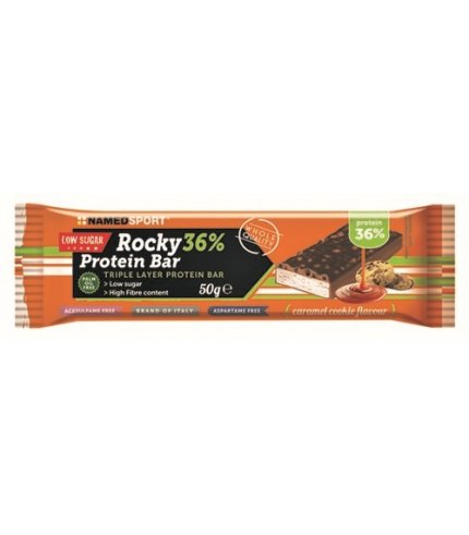 ROCKY 36% PROT BAR CARAMEL 50G