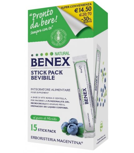 BENEX BEVIBILE 15STICK 12ML