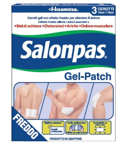 SALONPAS GEL PATCH 3CEROTTI