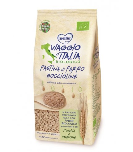 VIAGGIO IT PASTA BIO GOCCIOLIN