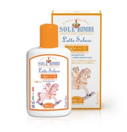 SOLE BIMBI LATTE SOLARE SPF50+