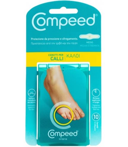 COMPEED CEROTTI PER CALLI MEDIO 10 PEZZI