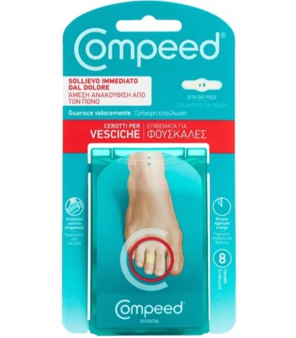 COMPEED CEROTTI PER VESCICHE DITA PIEDI 8 PEZZI