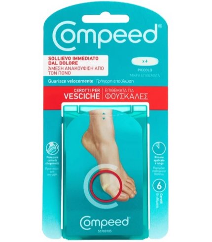 COMPEED CEROTTI PER VESCICHE PICCOLO 6 PEZZI