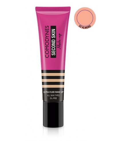 CCC SECOND SKIN FOUNDATION 02 ALMOND