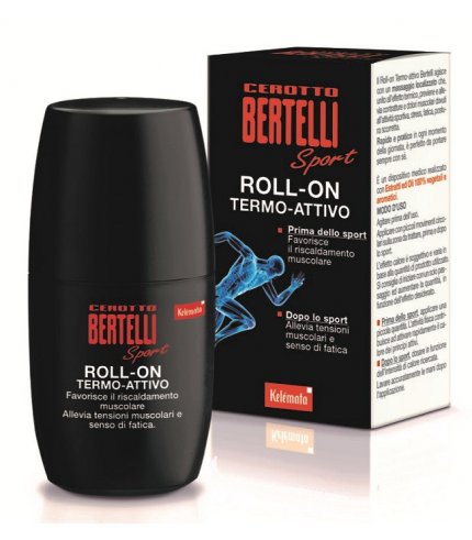 BERTELLI CEROTTO SPORT ROLL-ON TERMO-ATTIVO 50 ML