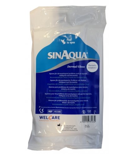 SINAQUA GLOVE BUSTA PANNI 8PZ