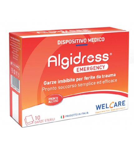 ALGIDRESS EMERGENCY GARZE 10PZ