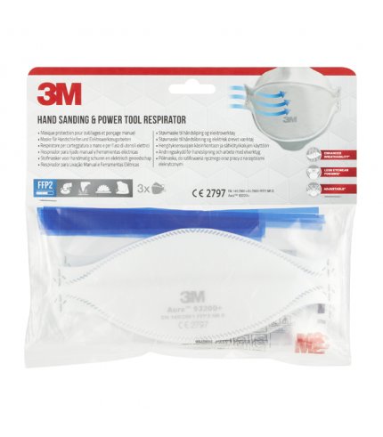 3M RESPIRATORE FFP2 9320C3 3PZ