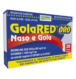 GOLARED ORO NASO E GOLA 20CPR