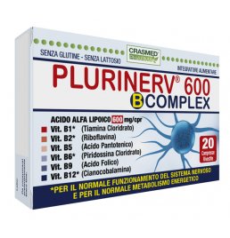 PLURINERV 600 B COMPLEX 20CPR