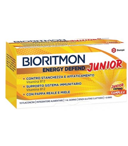 BIORITMON ENERGY DEFEND JUNIOR 10 FLACONCINI 10 ML