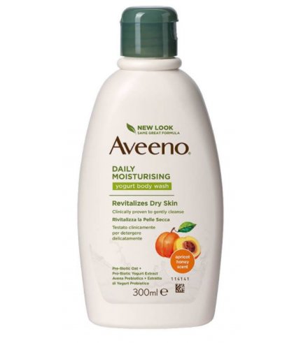 AVEENO BAGNO DOCCIA YOGURTH ALBICOCCA&MIELE 300 ML PROMO