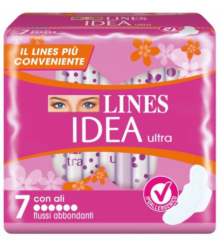 LINES IDEA ULTRA FLUSSI ABBONDANTI 7 PEZZI