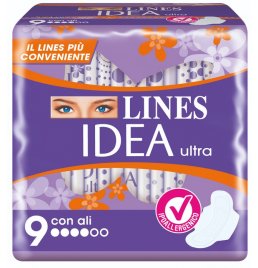 LINES IDEA ULTRA GIORNO ALI 9 PEZZI