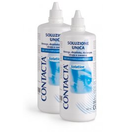 SOLUZIONE PER LENTI A CONTATTO CONTACTA 2 PEZZI 360 ML