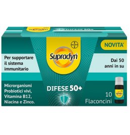 SUPRADYN DIFESE 50+ 10 FLACONCINI 10 ML