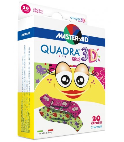 CER QUADRA 3D GIRL 20PZ ASSORT