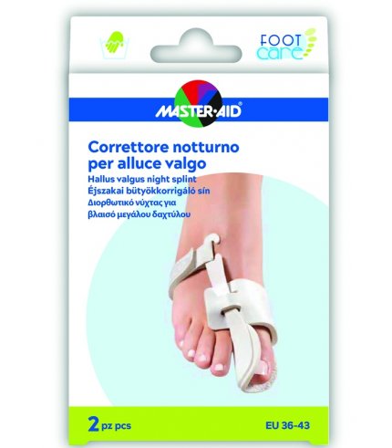 MASTER-AID FOOT CARE CORRETTORE NOTTE ALLUCE VALGO EU 36-432 PEZZI