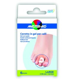 MASTER-AID FOOT CARE CEROTTO GEL CALLI TAGLIA L 6 PEZZI