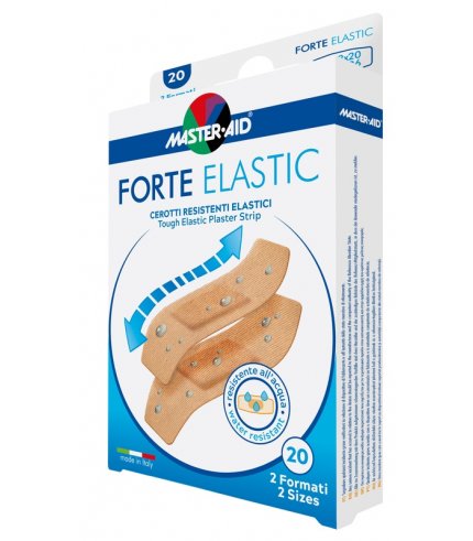 CEROTTO MASTER-AID ELASTIC 20 PEZZI 2 FORMATI