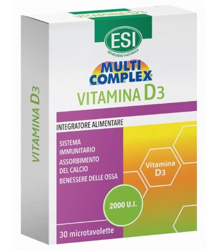 ESI MULTICOMPLEX VIT D3 30TAV