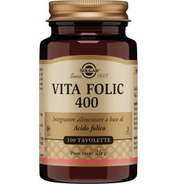 VITA FOLIC 400MG 100TAV SOLGAR