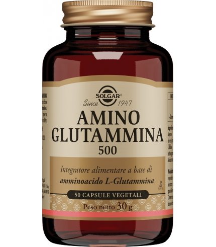 AMINO GLUTAMMINA 500 50CPS VEG